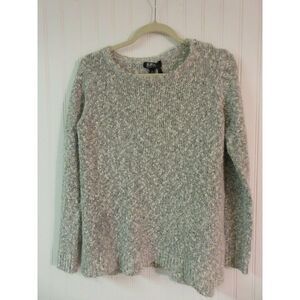 BUFFALO BY DAVID BRITTON PULLOVER GRAY & WHITE SIZE SMALL NEW NWT